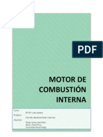 Informe Motor de Combustiã“n Interna