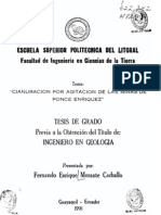 Cianuración por agitación de las minas de Ponce Enríquez.pdf