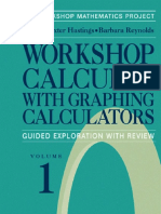 (Textbooks in Mathematical Sciences) Nancy Baxter Hastings, Barbara E. Reynolds, C. Fratto, P. Laws, K. Callahan, M. Bottorff-Workshop Calculus With Graphing Calculators - Guided Exploration With R