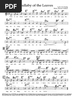 Lullaby of The Leaves | PDF
