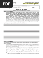 Prova 4 Bim 2009 3 EM Regular