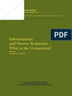 Infrastructure and Poverty Reduction-What Is The Connection