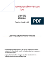 External Incompressible Flow Over Bodies