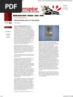 Gustavo Espinosa, Sintomatología Menor de Apocalipsis