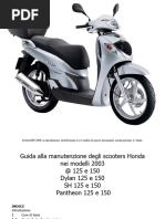 Download Manuale Officina Honda Sh  Pantheon Dylan 125 150 by NeXr0x SN219938446 doc pdf