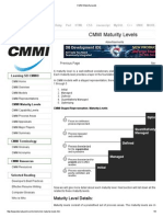 CMMI Maturity Levels