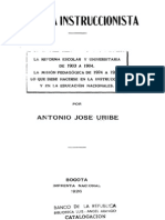 La política de instrucción pública en Colombia de 1903 a 1926