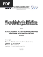 Manual de Microbiologia - 2010 UFPR