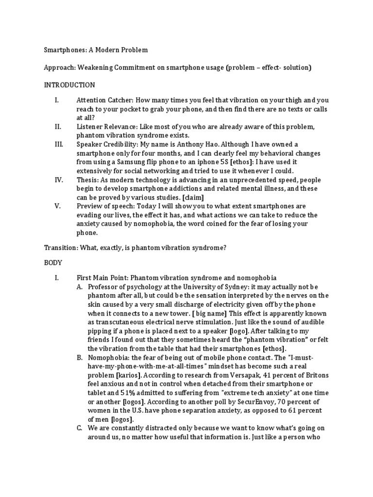 Persuasive speech outline template picture