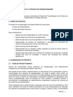 Projeto de terraplenagem ferroviária