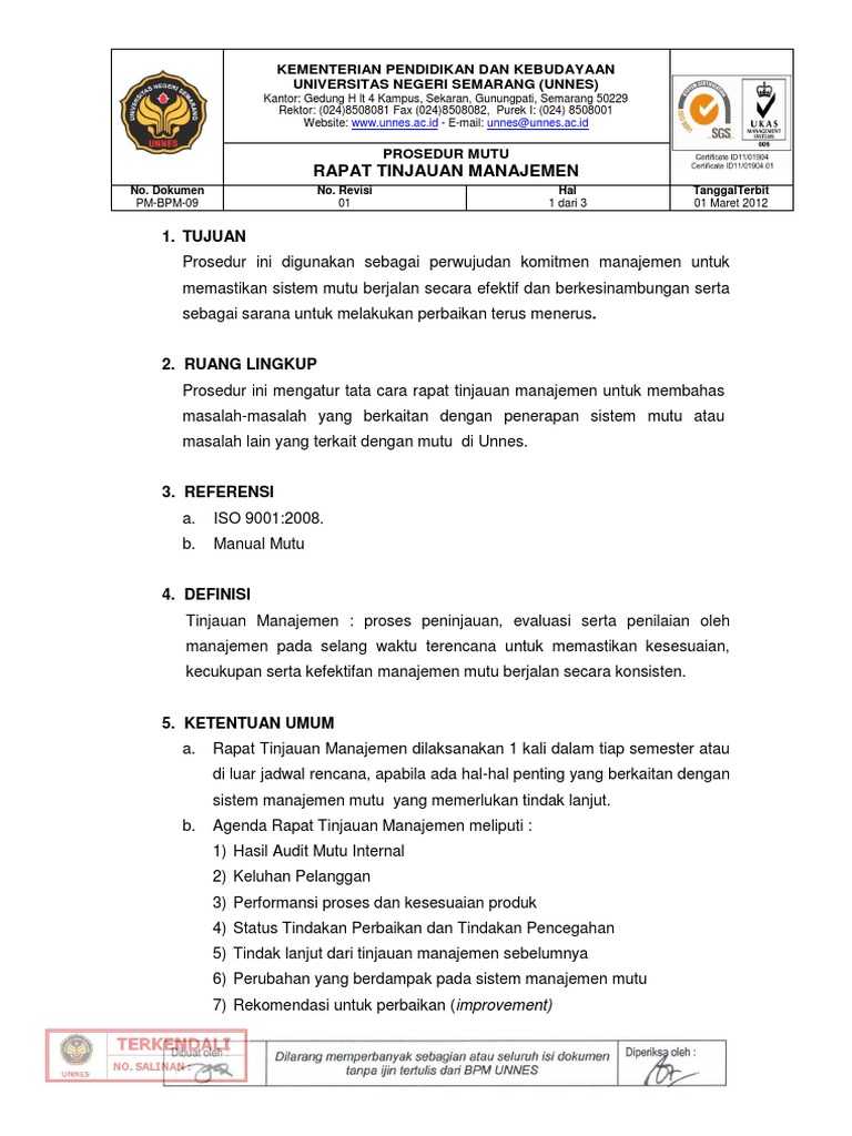 Contoh RTM | PDF