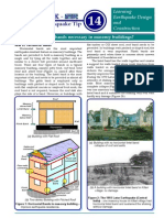 Necessity of Horizontal Bands in Masonry Buildings