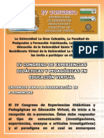 E-Ponencias IV Congreso EPDEV