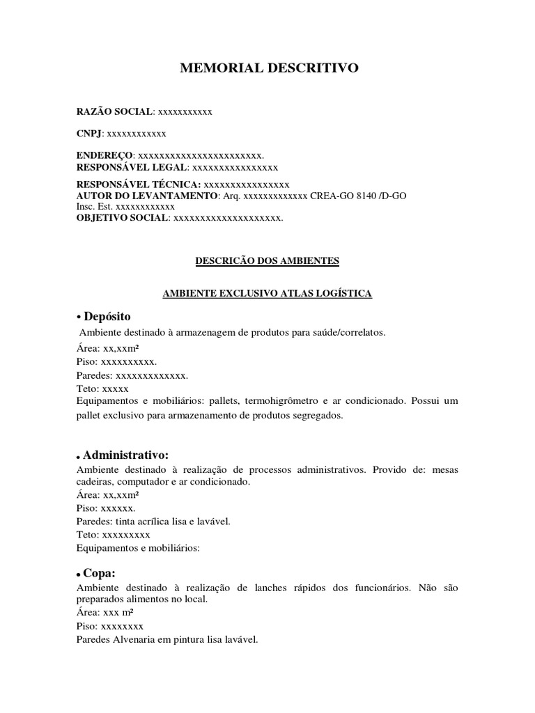 Memorial Descritivo de Ambientes Sanitários | PDF | Banheiro | Casa e ...