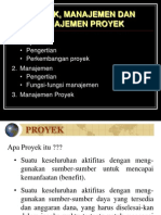 Manajemen Proyek