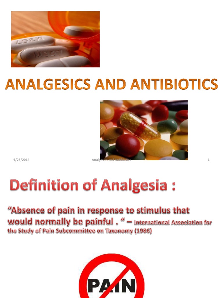 Analgesics and Antibiotics Overview | PDF | Nonsteroidal Anti ...