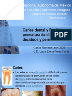 Caries Dental y Perdida Prematura de Dientes