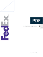 FedEx Annual Report 2012