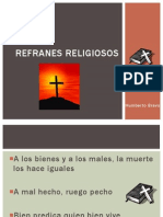 Refranes Religiosos