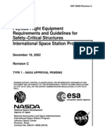 International Space Station Payload Flight Equipment Requirements