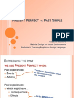 Present Perfect Vs Past Simple (No)