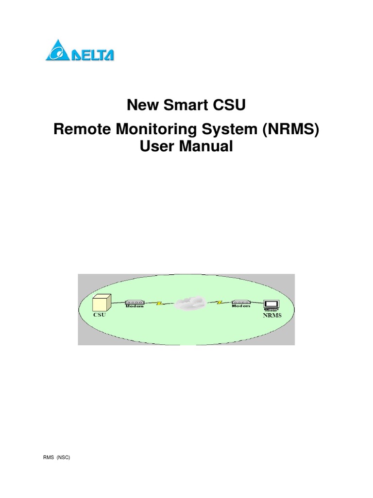 NRMS User Manual for Smart CSU System | PDF | Windows 2000 | Personal ...