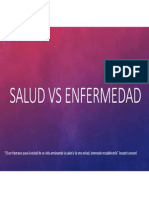 Salud Vs Enfermedad