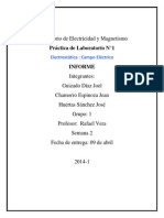 Informe 1 de Electricidad y Megantismo