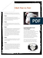 Pit Bull Fact Sheet
