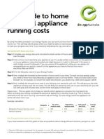 Your Guide To Home Electrical Appliance Running Costs: Get Started With These Easy Steps