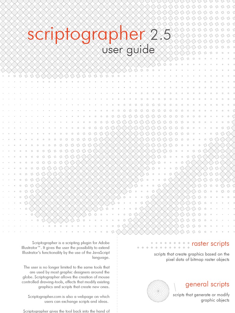 Scriptographer User Guide | PDF | Adobe Illustrator | Java Virtual