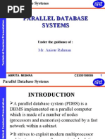 Parallel Database Systems