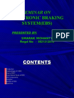 Seminar On Electronic Braking System (Ebs)