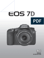 EOS 7D Instruction Manual RO