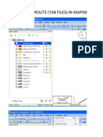 Creating DT Route(Tab Files) in MapInfo