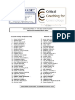 April 2014 Criminology Board Passers