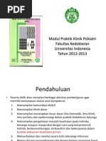 Download Kuliah Pengantar Modul Praktik Klinik Psikiatri 2012-2013pptx by Spica Adhara SN220030347 doc pdf