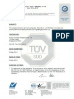 JOE Panel Fire Test Report 90mm