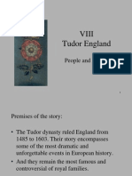 Lectia VIII Tudors England