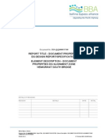 Report Title - Document Properties Eg Design Report/Specification Element Description - Document Properties Eg Alignment Zone 1/emigrant South Bridge