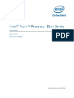 Atom E6xx Series Datasheet