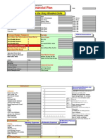 Individual Financial Plan: Complete The Gray Shaded Cells