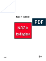 HACCP in Food Hygiene