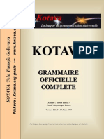 Official grammar of Kotava (v3.10, march 2008)