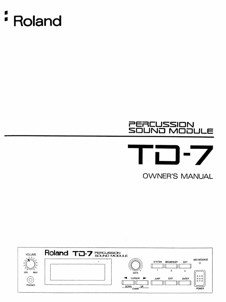 TD-7 Om | PDF