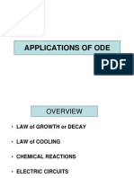 5- Applications of ODE