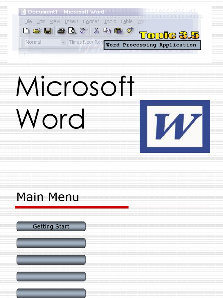 Word 2003 Basics and Document Management | PDF | Career & Growth
