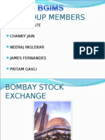 Bombay Stock Exchange Final Ppt