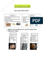 Chapter 5: Materials: Conductors and Insulators