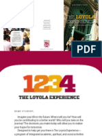 Loyola Experience 4 Year Plan 2012